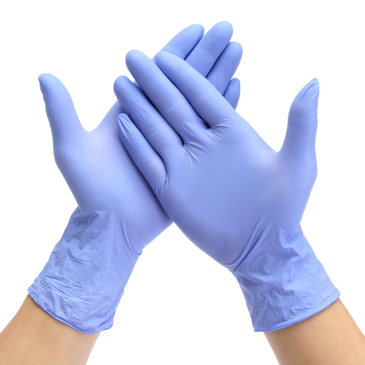 9" Violet Nitrile examination Gloves
