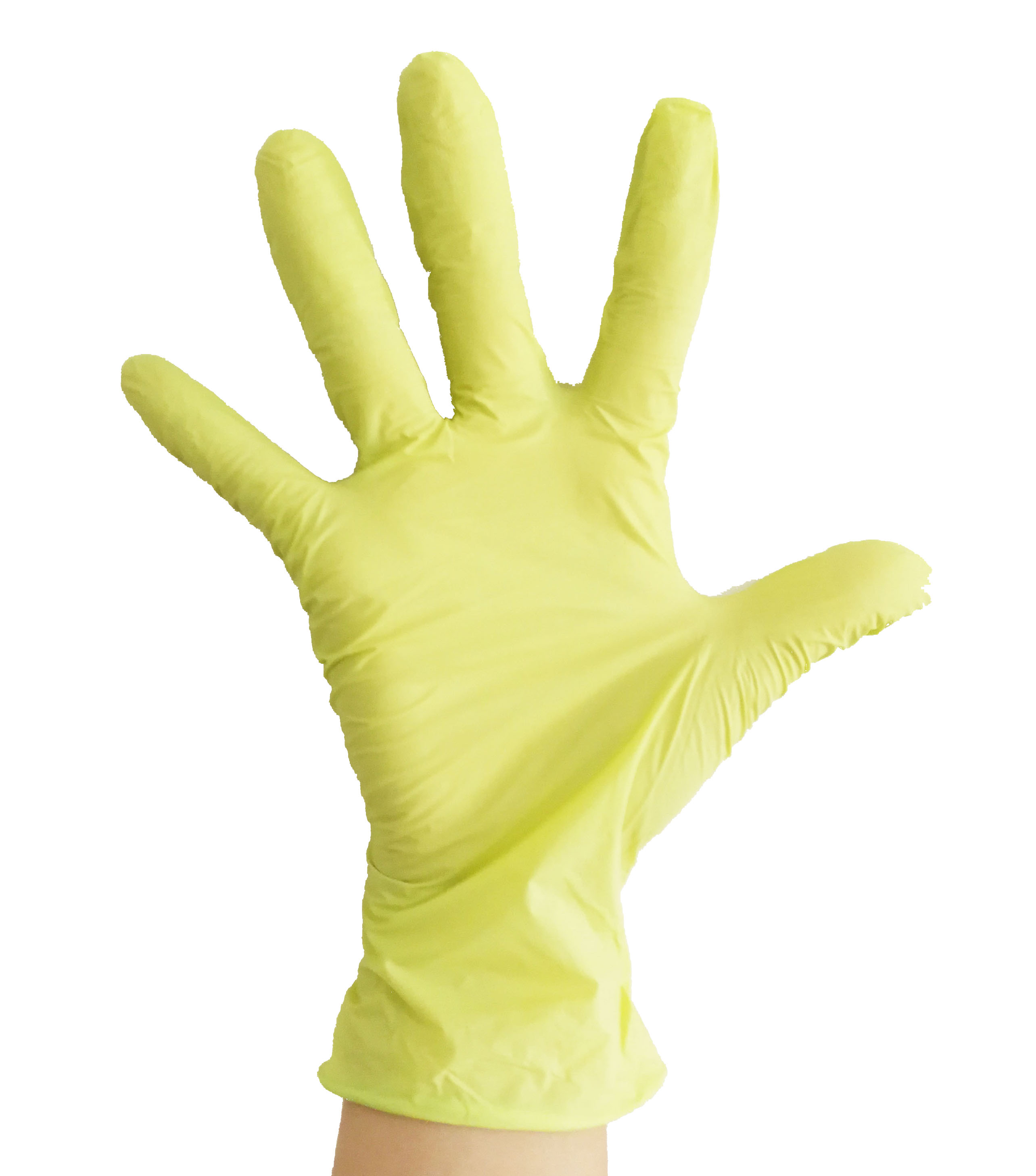 9" Green Nitrile examination Gloves
