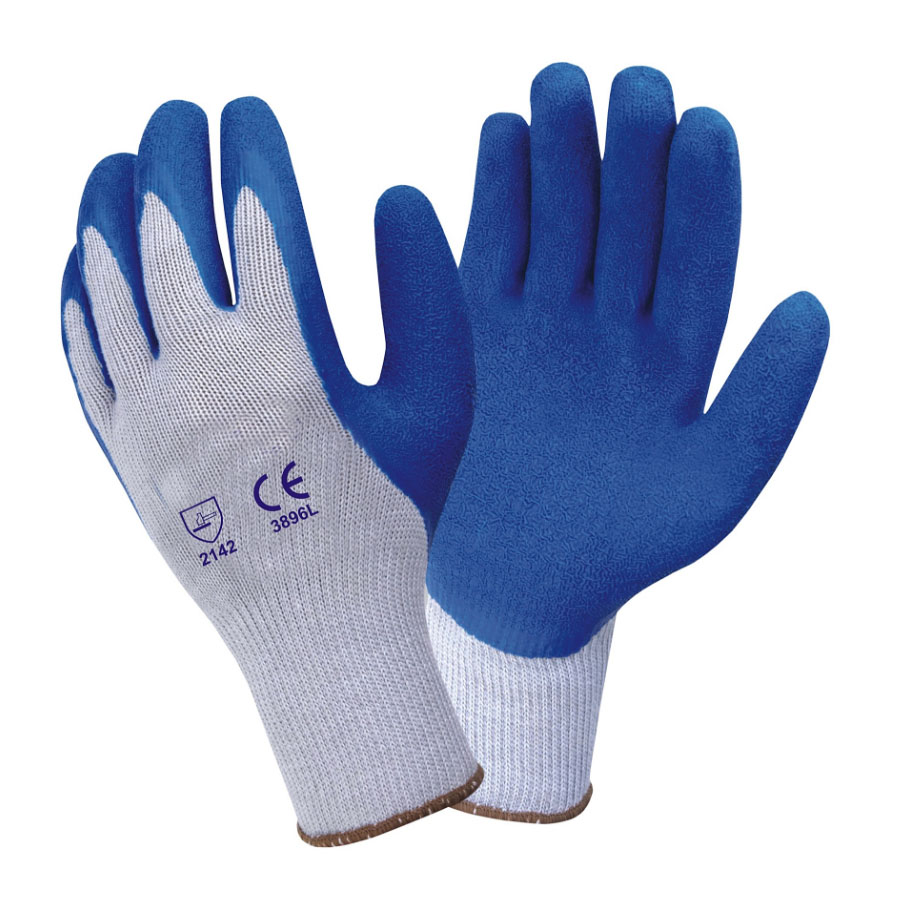 Crinkle Latex Coated Gloves